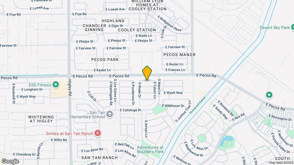 3701 E Derringer Way Map and Location Details