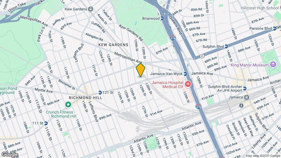 12911 Jamaica Ave Map and Location Details