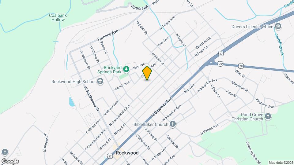 521 N Chamberlain Ave Map and Location Details