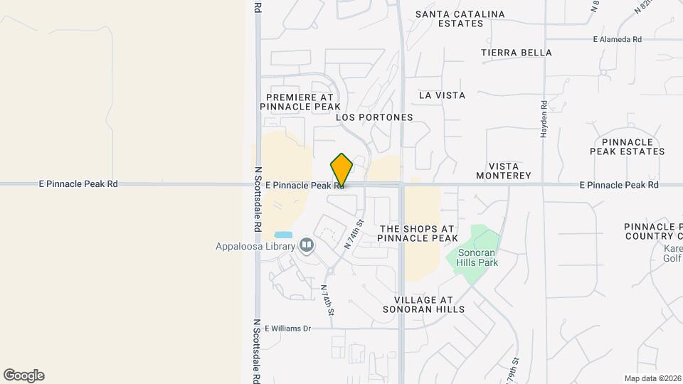 7336 E Vista Bonita Dr Map and Location Details