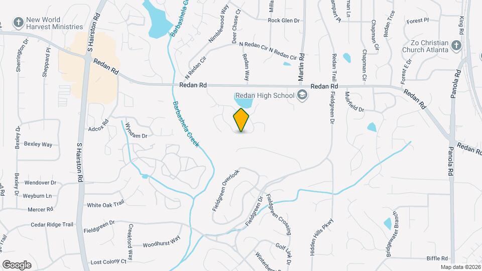 1338 Mill Lake Cir Mapa y Detalles de la Ubicación