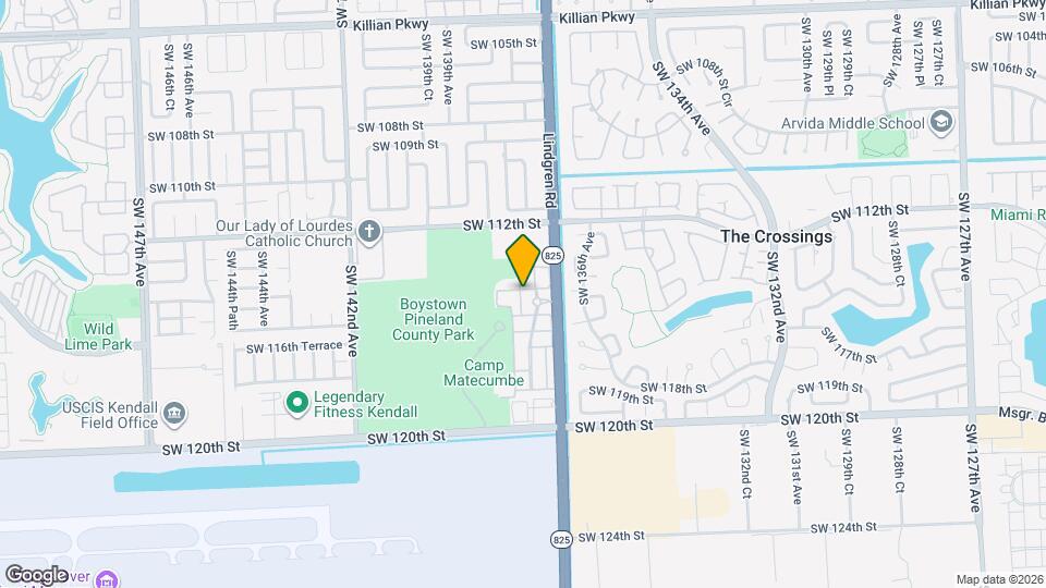 13776 SW 114th Terrace Map and Location Details