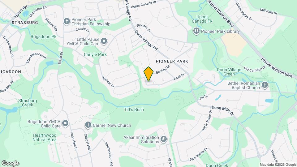 152 Anvil St Map and Location Details