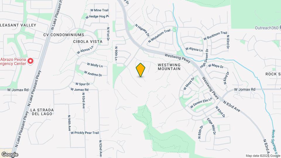 26844 N 89th Dr Map and Location Details