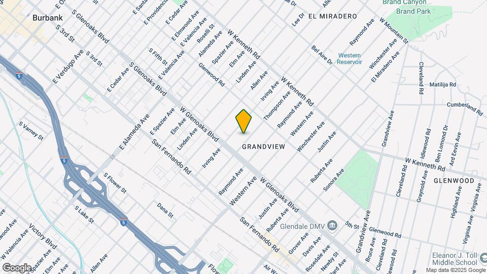 1131 Thompson Ave, Unit A Map and Location Details