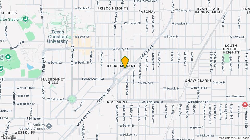 2333 Benbrook Blvd Map and Location Details