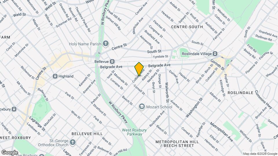 44 Colberg Ave, Unit 1 Map and Location Details