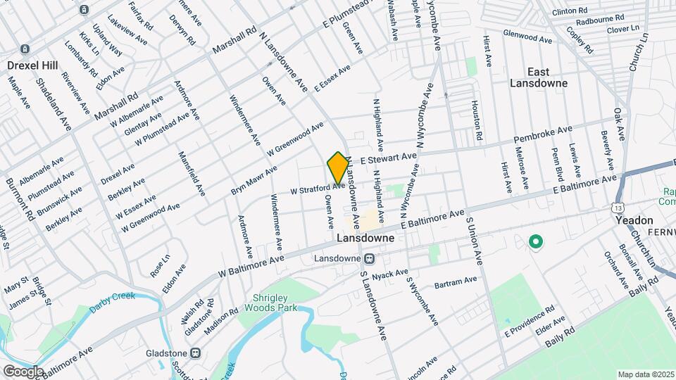 20 W Stratford Ave, Unit 3rd Map and Location Details