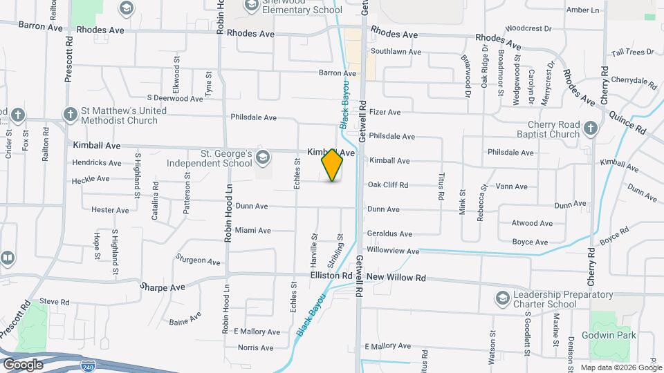 3889 Tuggle Ave Map and Location Details
