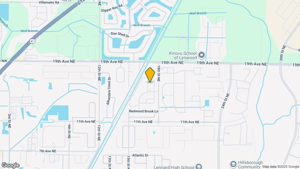 1513 Gadsden Point Pl Map and Location Details