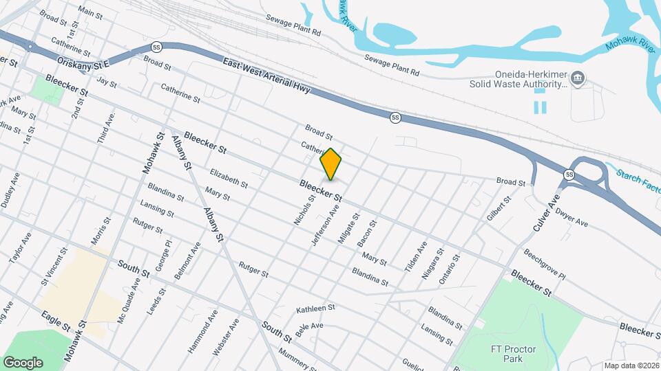 1015 Bleecker St, Unit 2 Map and Location Details