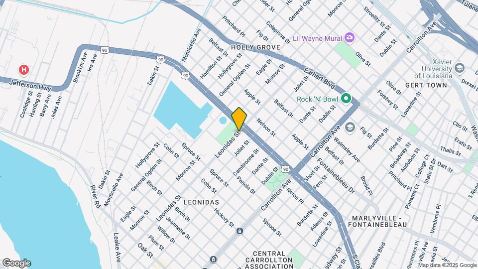 2323 Leonidas St, Unit Beautiful Shared Living Map and Location Details