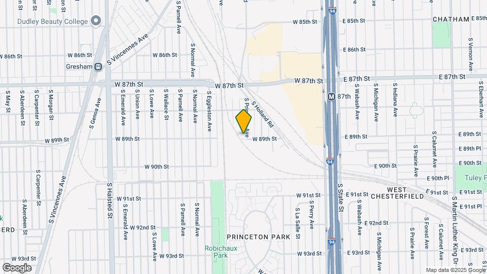 8858 S Princeton Ave Map and Location Details