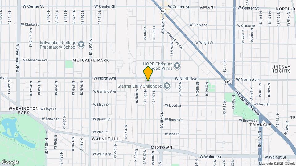 2236 N 29th St Map and Location Details