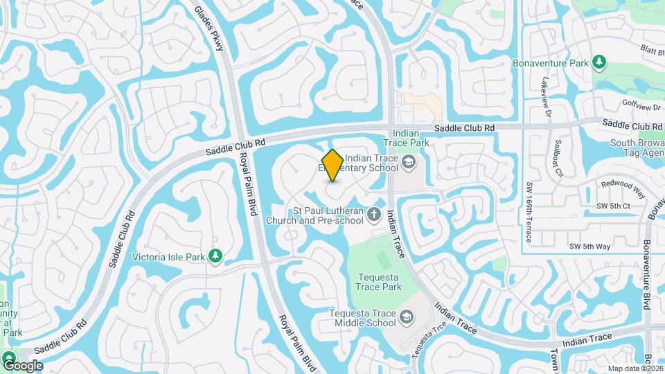405 Sabal Way Map and Location Details