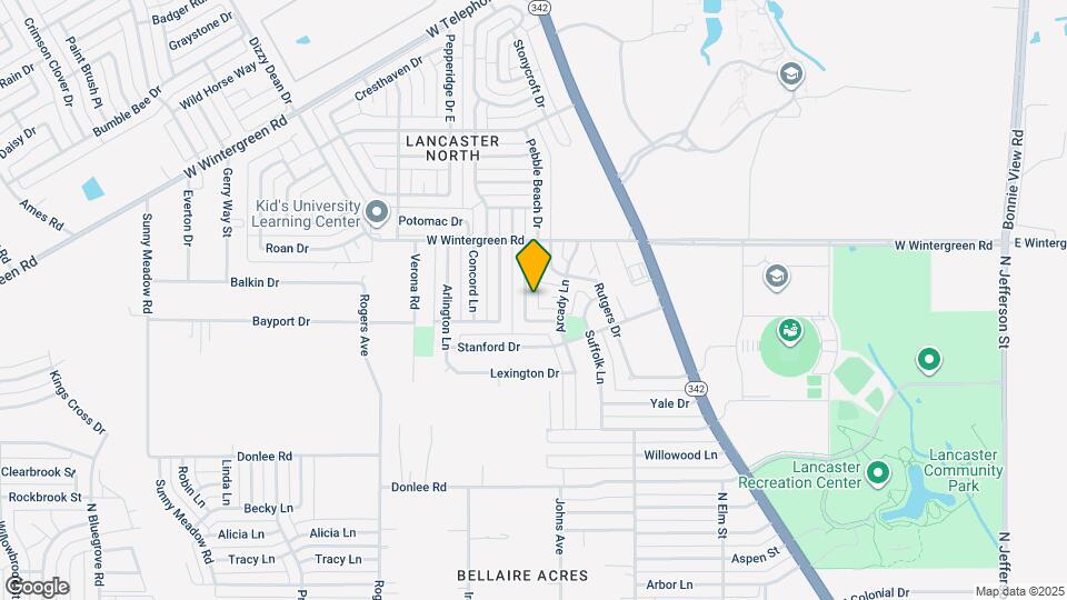 2622 Hartford Ln Map and Location Details
