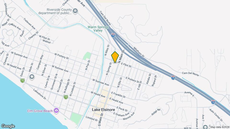 419 N Main St Map and Location Details