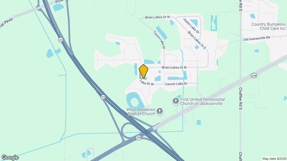 11701 Carson Lake Dr W Mapa y Detalles de la Ubicación