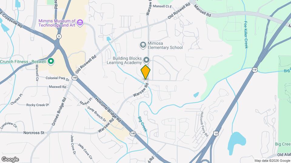 1282-1286 Warsaw Rd Map and Location Details