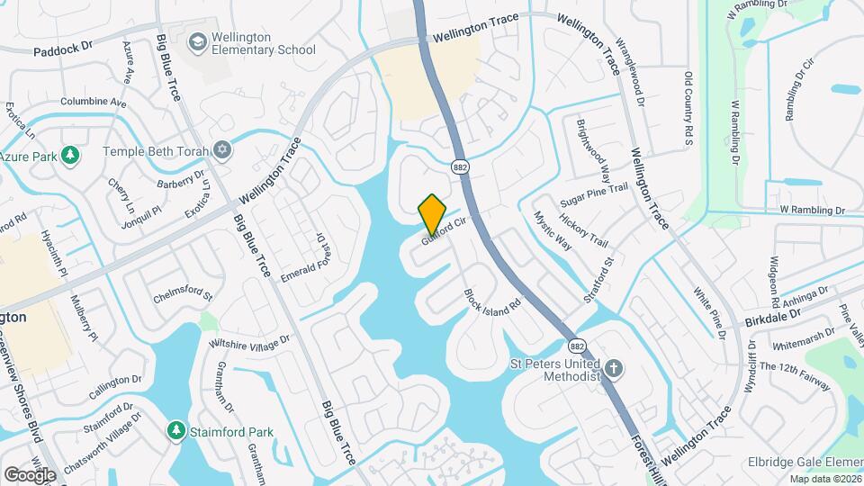12758 Guilford Cir Mapa y Detalles de la Ubicación