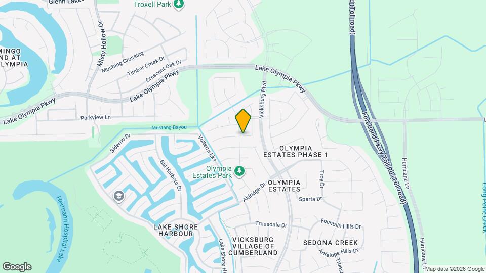 3622 Diamond Creek Dr Map and Location Details