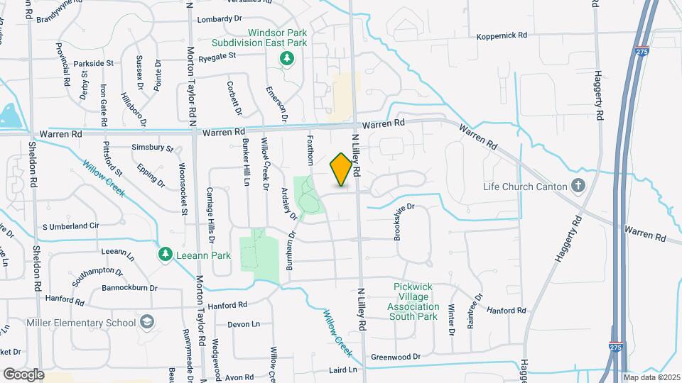 42484 Saratoga Rd Map and Location Details