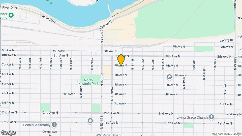 624 27th St N, Unit 624 Map and Location Details