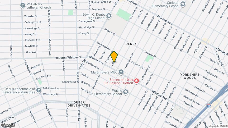 11434 Laing St Map and Location Details