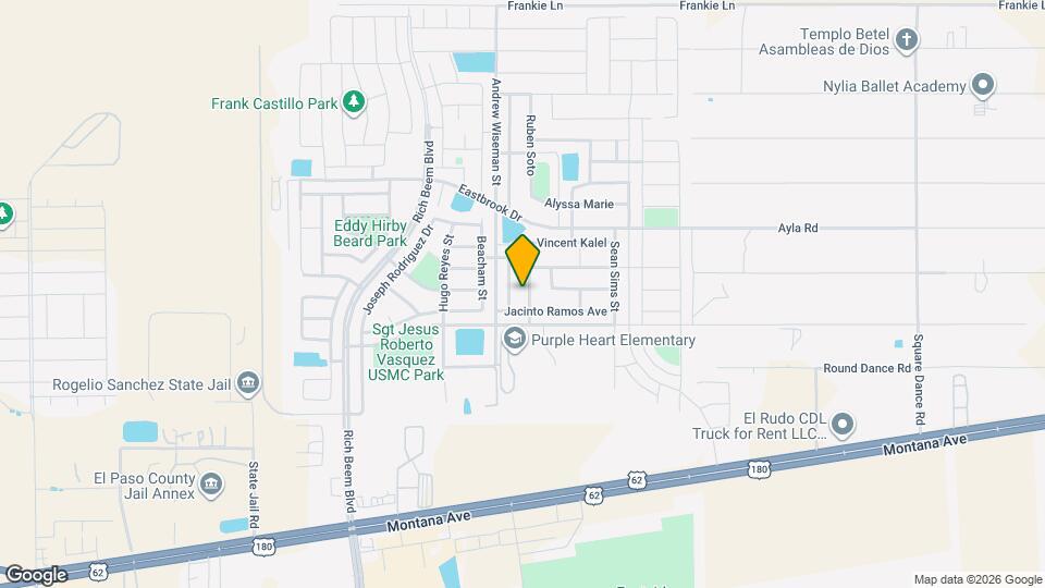 4613 Al Hernandez St Map and Location Details