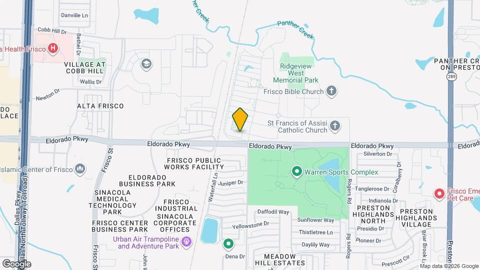 7345 Zachery Dr Map and Location Details