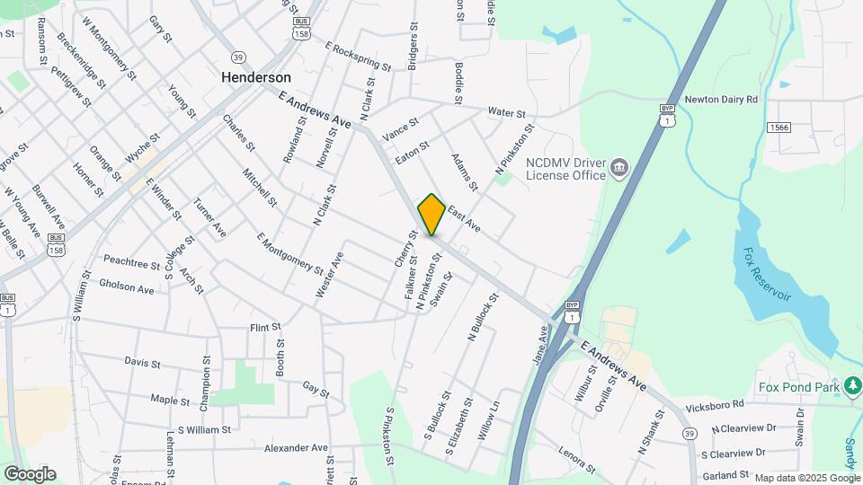 922 E Andrews Ave Map and Location Details