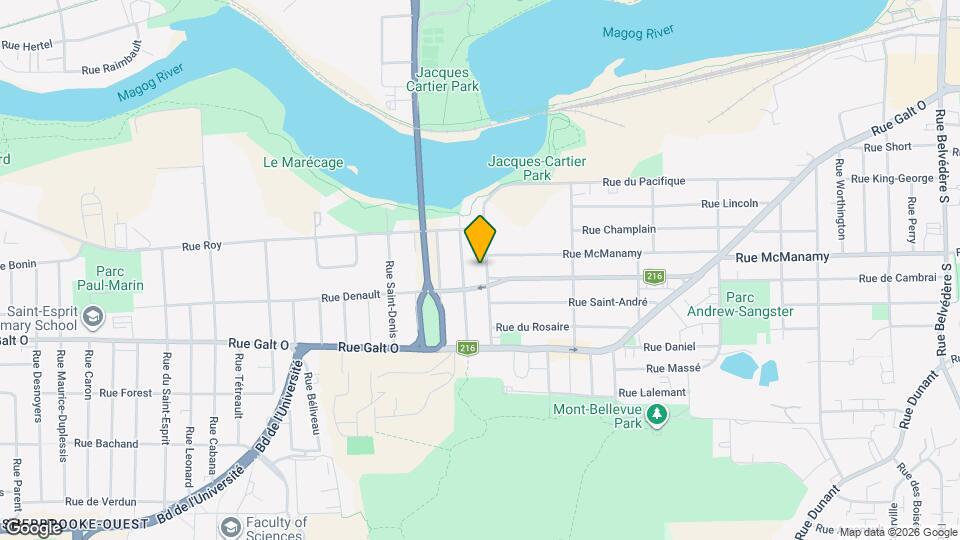 1099 Claire-Jolicoeur Rue Map and Location Details