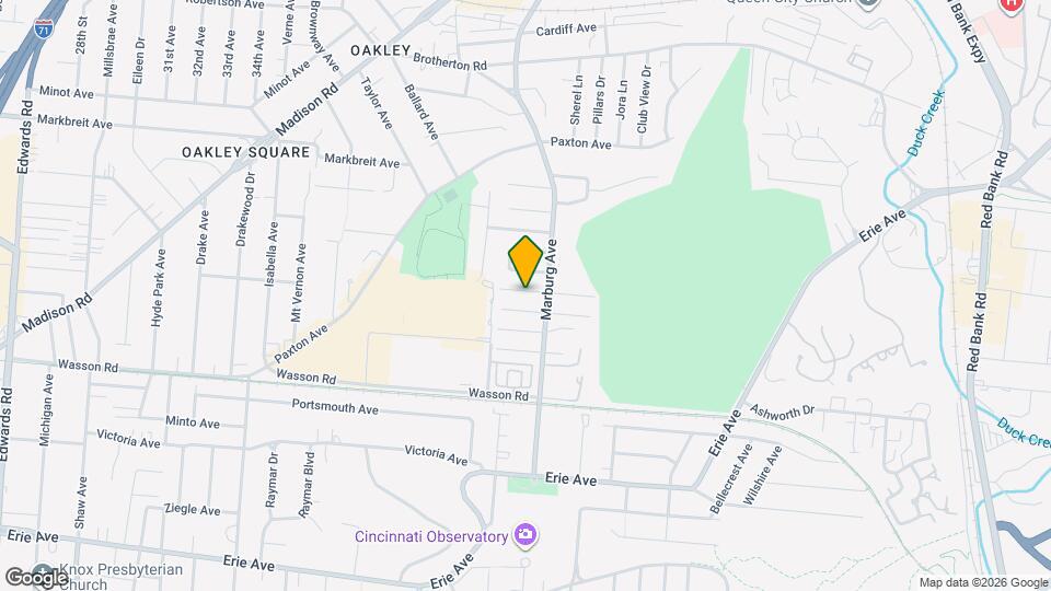 3331 Ameliamont Ave Map and Location Details