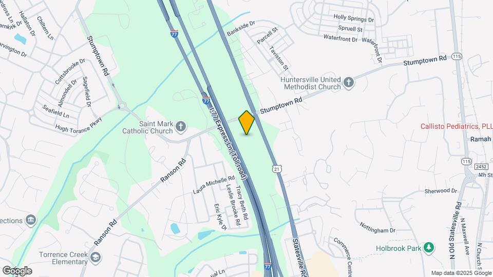 The Lodges of Huntersville Mapa y Detalles de la Ubicación