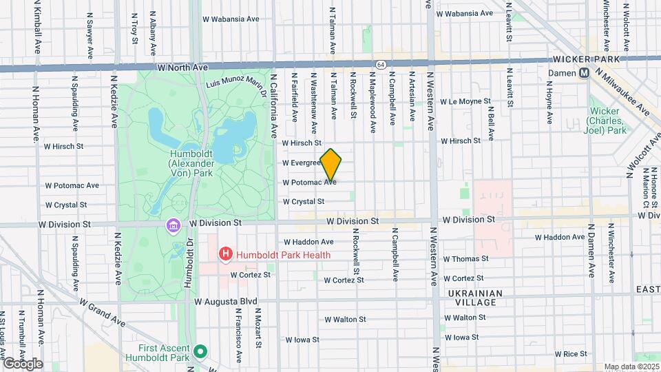 2637 W Potomac Ave, Unit M04B Mapa y Detalles de la Ubicación