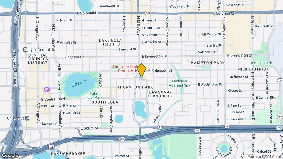 1207 E Jefferson St Mapa y Detalles de la Ubicación