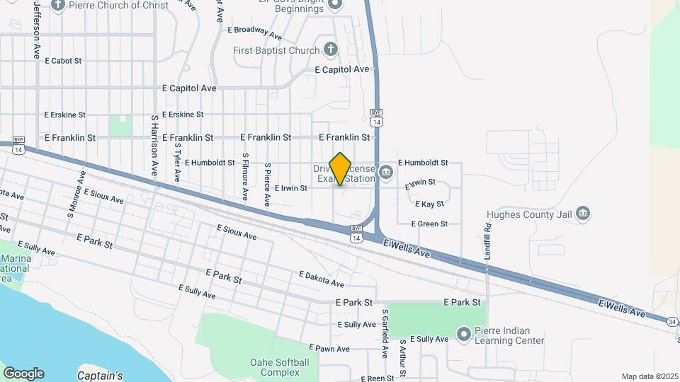 2401 E Irwin St Map and Location Details