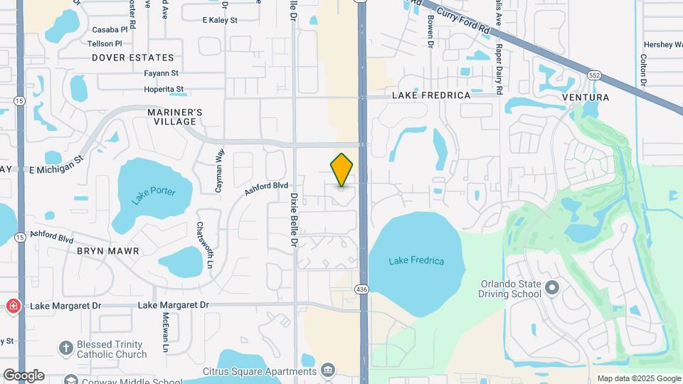 3030 S Semoran Blvd Map and Location Details