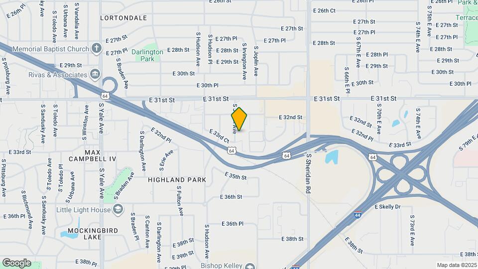 3239 S Joplin Ave Map and Location Details