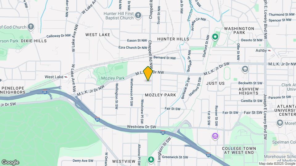 1421 Adele Ave SW Map and Location Details
