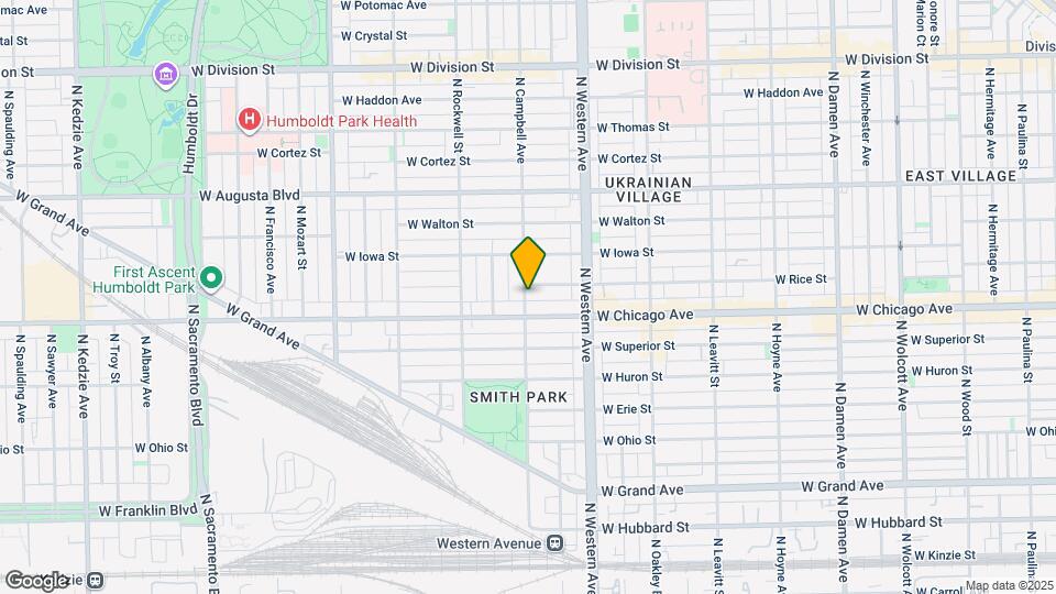 819 N Campbell Ave, Unit 1 Map and Location Details