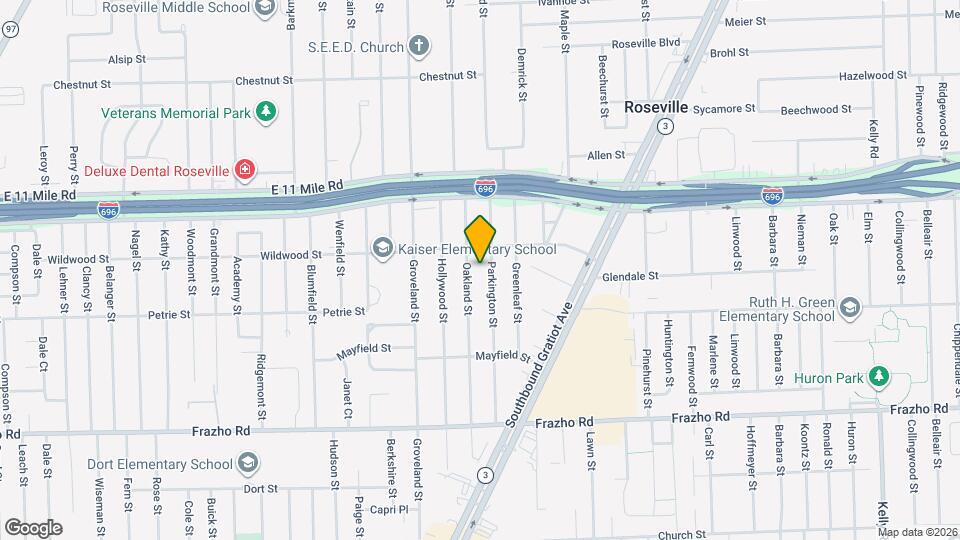 26635 Parkington St Map and Location Details