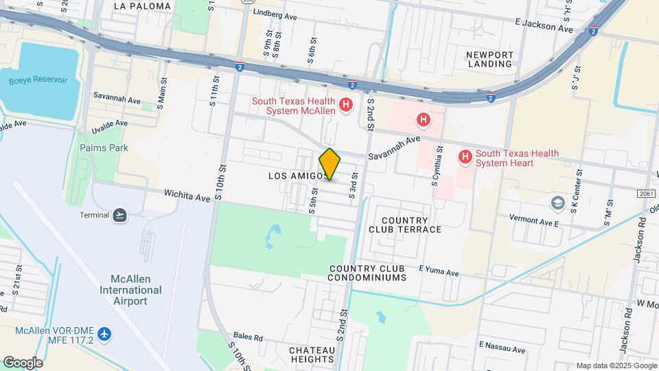 413 Uvalde Ave Mapa y Detalles de la Ubicación