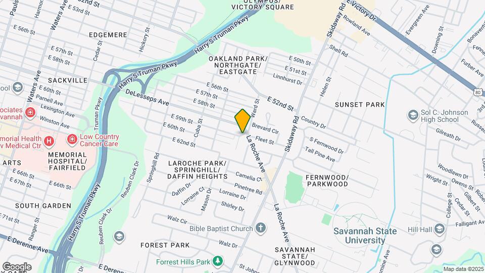 4400 Caroline Dr Map and Location Details