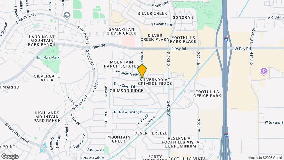 14405 S 46th St. Map and Location Details