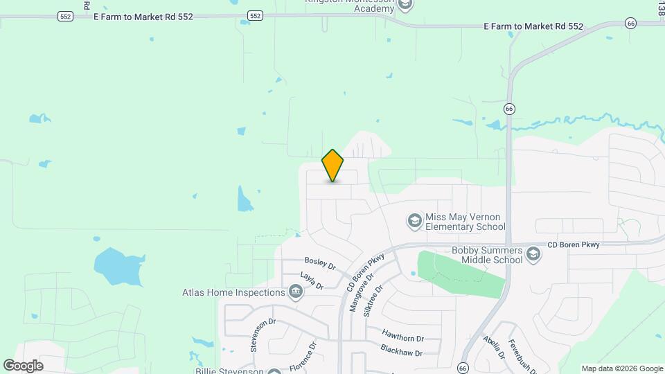 552 Bradley Dr Map and Location Details