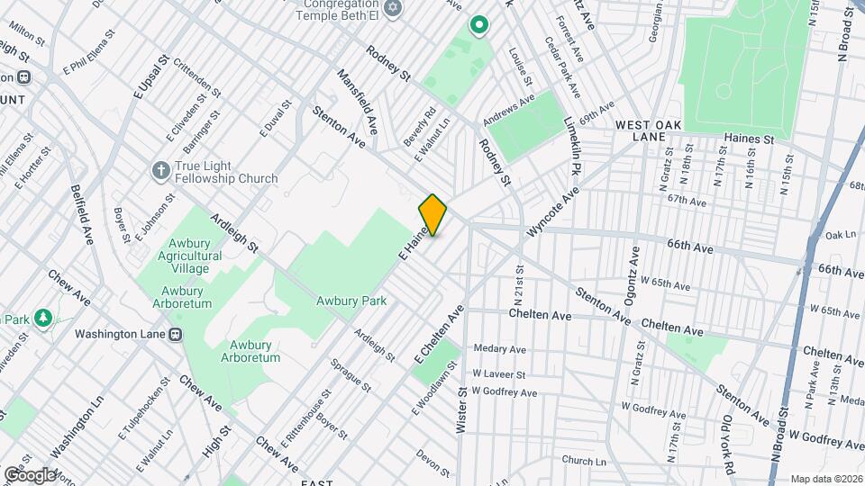 1325 Narragansett St, Unit Floor 2 Map and Location Details