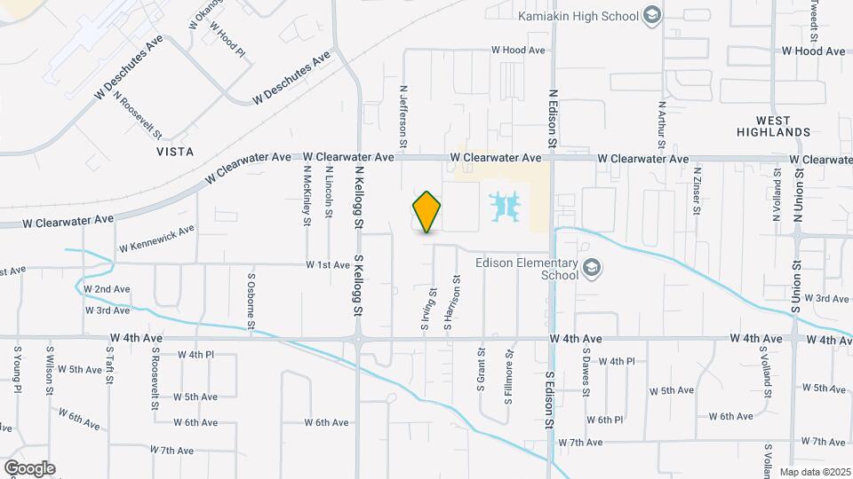 5706 W 1st Pl Map and Location Details