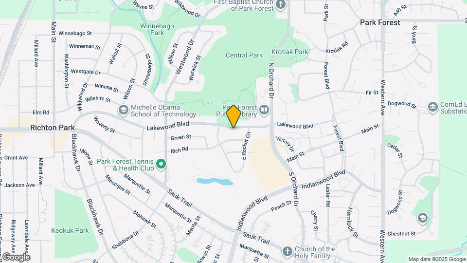 425 Lakewood Blvd Map and Location Details