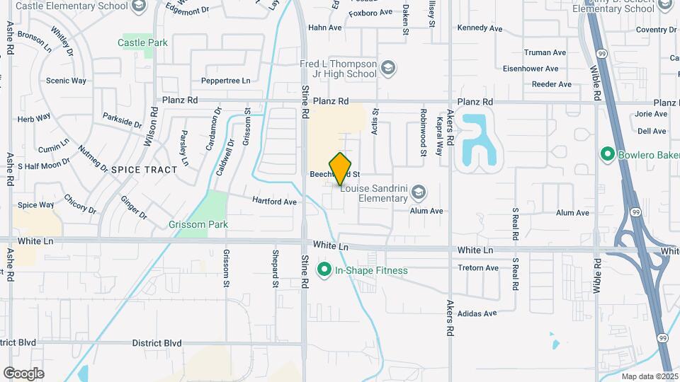 3717 Cypress Glen Blvd Map and Location Details